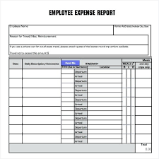 Sample Of Expense Report Sample Event Expense Report Event Budget