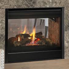 Majestic 36 See Through Direct Vent Multi Side Top Rear Gas Fireplace With Intellifire Touch Ignition Natural Gas St Dv36in