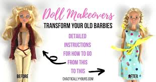 doll makeover how to recycle fashion