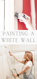 How To Paint Walls White The Easy Way