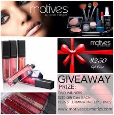 motives cosmetics makeup giveaway