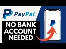 paypal account without bank account