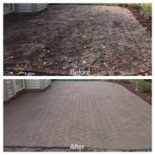 Now, hose down the pavers before cleaning the paver surface with soap or any other cleanser. Lawn Care Core Aeration And Seeding Super Seal