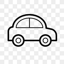 car black and white clipart images