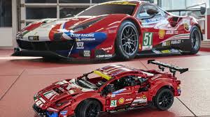 Live your racing dreams at the lego® speed champions 75889 ferrari ultimate garage. Lego Technic Ferrari 488 Gte Af Corse 51 Set Revealed For 2021 Slashgear