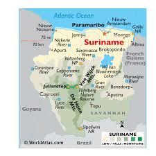 Facts about suriname suriname is also spelled as surinam. Suriname Maps Facts World Atlas