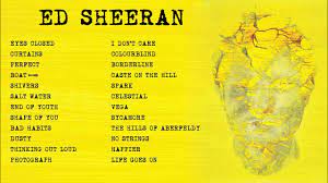 Ed Sheeran - Top Songs 2023 Playlist - Eyes Closed, Curtains, Perfect... Images?q=tbn:ANd9GcSGjqm903qoOoz99JD1-tvd8LMXL4GTtgpAV9lZp30drY0dVvF0ByEGzTer3sKcIVwdq9M&usqp=CAU