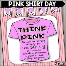 The theme this year is cyberbullying. Pink Shirt Day An Anti Bullying Resource Anti Bullying Pink Shirt Anti Bullying Activities