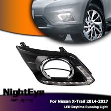 Details About Nighteye Led Daytime Running Light Drl Turn Signal For Nissan X Trail 2014 2017