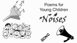 poem for kids onomatopoeia poetry
