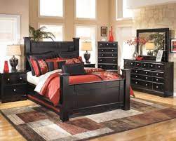 Coco rustic 3 piece black upholstered platform bedroom set in king with 2 nightstands. Ashley Shay King Bedroom Set Homemakers Furniture