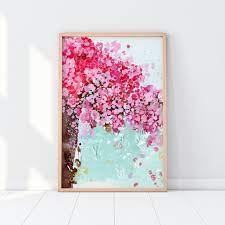 Cherry Blossom Painting Japanese
