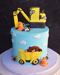 Smash Cake Construction Theme gambar png