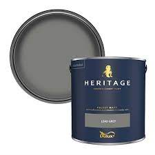 Lightgray color name blends analogous triadic shades complimentary monochromatic compound. Dulux Heritage Matt Emulsion Paint Lead Grey 2 5l Homebase