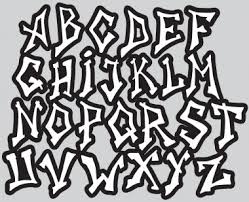 grunge alphabet a z free vector eps