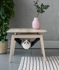 Kikko Luxury Coffee Table Cat Bed