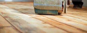 Dustless Sanding Hardwood Floor