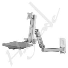 Sit Stand Spring Arm Wall Mount