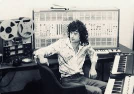 Led Zeppelin's Jimmy Page in the studio, surrounded by synths, including an  ARP 2600 and an ARP Odyssey (which has just been r… | Led zeppelin,  Zeppelin, Jimmy page