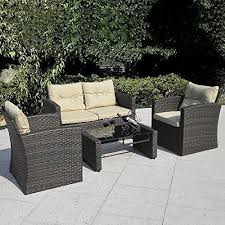 garden wicker furniture at rs 38000 set