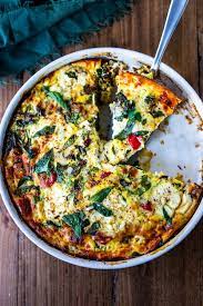 baked vegetable frittata recipe