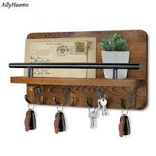 Key Holder Wall Mounted Mail Holder Key