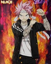 While i don't like power scaling seeing as they're from different universes, i will try and answer this. Natsu Badboy Anime Gangster Anime Cool Anime Pictures