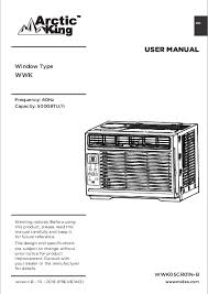 arctic king portable pd user manual