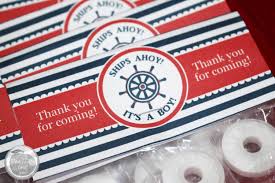 nautical baby shower ideas