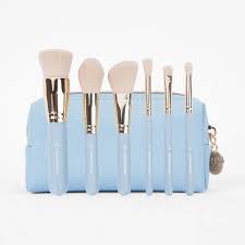 6 piece mini face eye brush set with