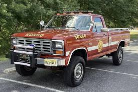 1986 ford f 350 fire support truck 4x4