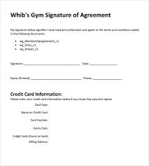 10 Gym Contract Templates Pages Word Docs