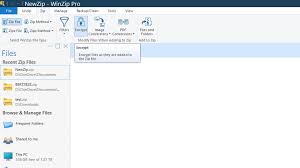 winzip lets you add a pword to your