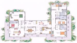 house plans u shaped floor plan see