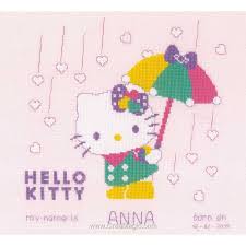 Résultat de recherche d'images pour "images broderie hello-kitty"