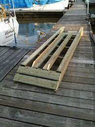 diy floating dock ramp progress thread
