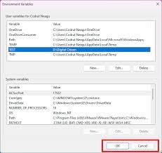 delete environment variables in windows