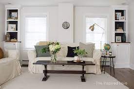 modern traditional living room refresh