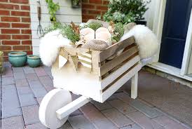 Diy Rustic Wheelbarrow Home Made By