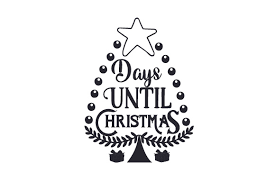 Days Until Christmas Svg Cut File By Creative Fabrica Crafts Creative Fabrica