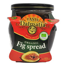 taste dalmatia organic fig spread 240g
