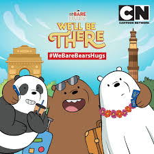 An all new show on cartoon network! Cartoon Network S We Bare Bears Visit India