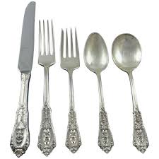 By Wallace Sterling Silver Flatware Set