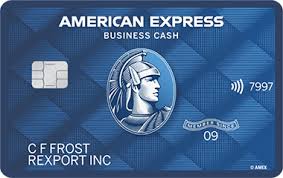blue business cash card from american