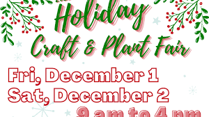 Holiday Craft Plant Fair