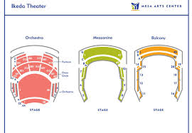 Ikeda Theater Seating Chart Theatre In Phoenix