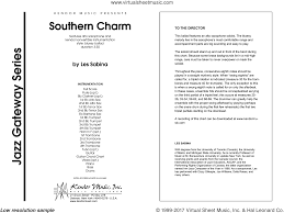 Sabina Southern Charm Sheet Music Complete Collection For Jazz Band