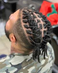 Black man bun with line up here's proof that dread styles for men can be neat and all put together. 40 Dreadlock Hairstyles For Men To Have A Nomad Look