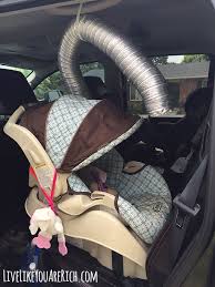 Baby Cool In Their Rear Facing Car Seat