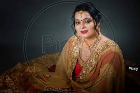 image of middle aged indian woman